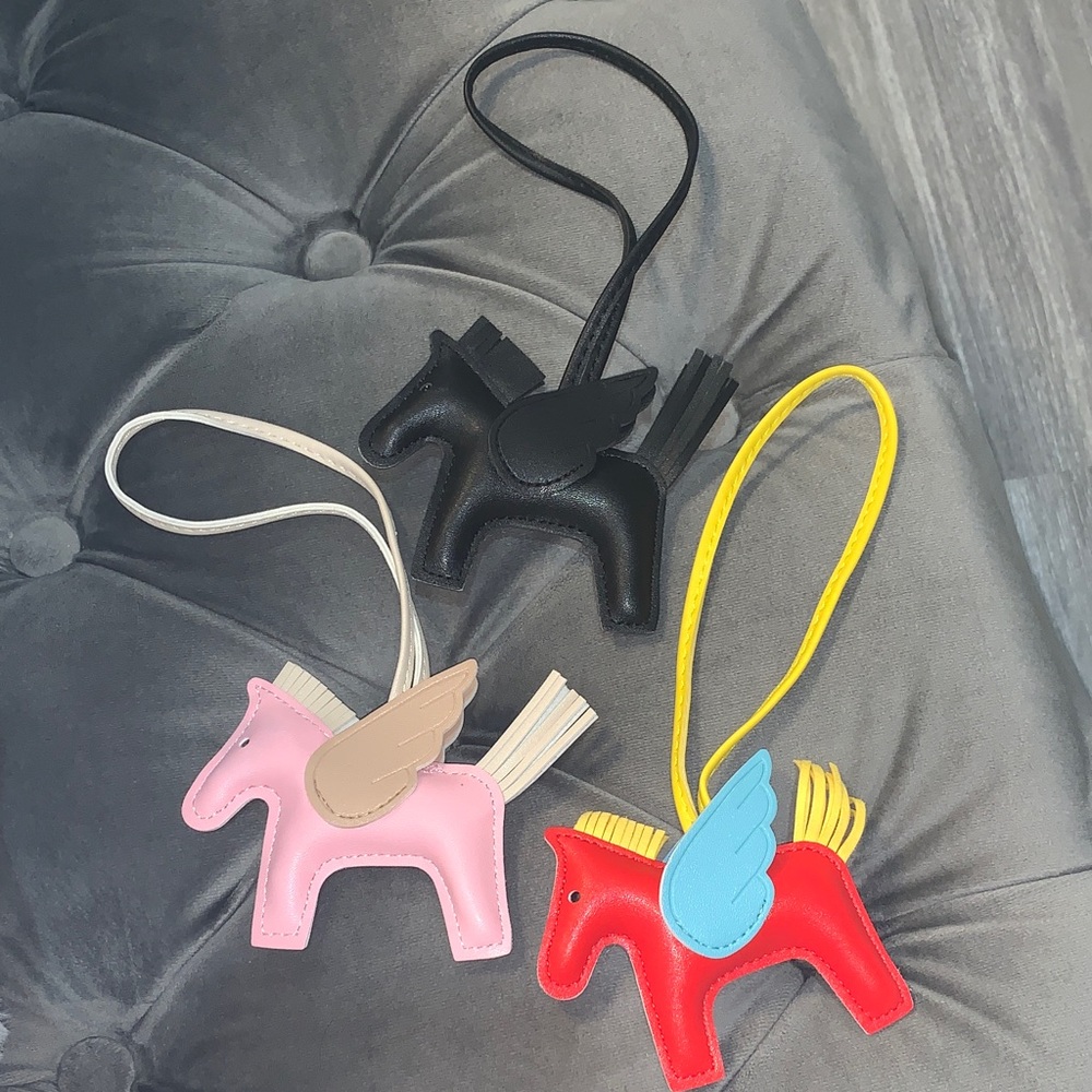 Colorful Horse Bag Charms BRAND NEW
